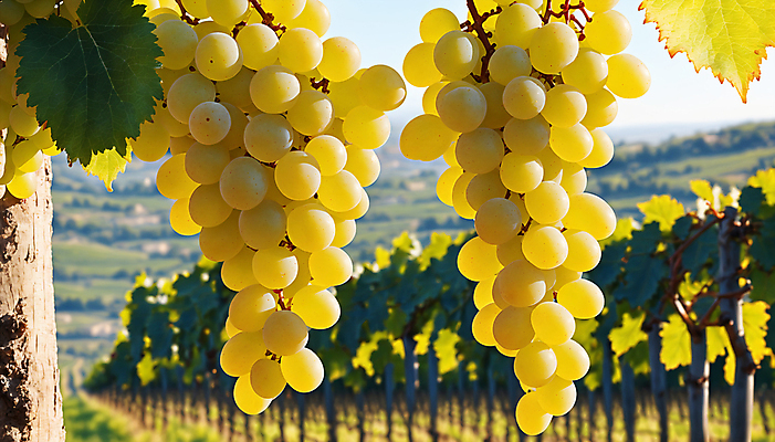 JPG 주간 편집이미지 사람없음 야외 초록색 햇빛 과수원 디지털합성 청포도 포도송이 포도농장 포도잎 편집실사 AI포토 AI콘텐츠 자연요소 컬러 잎 농업 포도 태양 농장 CG 파일형식