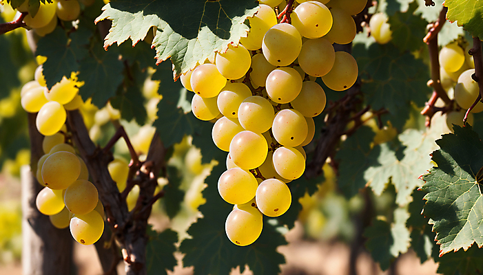 JPG 주간 편집이미지 사람없음 야외 초록색 햇빛 과수원 디지털합성 청포도 포도송이 포도농장 포도잎 편집실사 AI포토 AI콘텐츠 자연요소 컬러 잎 농업 포도 태양 농장 CG 파일형식