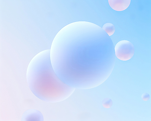 JPG 편집이미지 하늘색 사람없음 거품 원형 비눗방울 입체 디지털합성 버블 파스텔톤 편집실사 AI컴퓨터그래픽 AI콘텐츠 도형 컬러 파란색 CG 파일형식