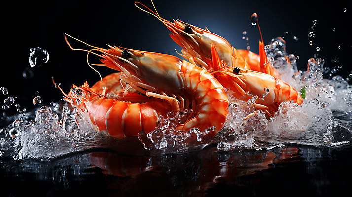 JPG 편집이미지 새우 사람없음 물 수중동물 물방울 신선 해산물 튀는물 편집실사 AI포토 AI콘텐츠 자연요소 동물 갑각류 CG 액체표현 스플래쉬 파일형식