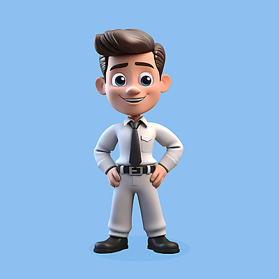 PSD 편집이미지 남자 허리손 하늘색 직업캐릭터 한명 서기 미소 정장 성인 비즈니스맨 비즈니스캐릭터 성인남자한명만 이미지편집 직업 캐릭터 1 옷 포즈 비즈니스 모션 표정 사람 파란색 직장인 남자한명만 성인남자만 파일형식