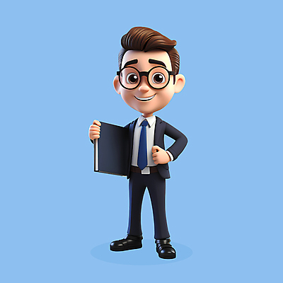 전신 PSD 편집이미지 남자 하늘색 직업캐릭터 한명 서기 미소 들기 정장 손짓 성인 비즈니스맨 비즈니스캐릭터 파일 성인남자한명만 안경낌 이미지편집 직업 캐릭터 1 옷 안경 비즈니스 모션 표정 사람 파란색 직장인 남자한명만 성인남자만 파일형식