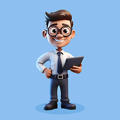 전신 PSD 편집이미지 남자 허리손 하늘색 직업캐릭터 한명 서기 미소 들기 정장 성인 태블릿 비즈니스맨 비즈니스캐릭터 성인남자한명만 안경낌 이미지편집 직업 캐릭터 1 옷 안경 포즈 비즈니스 모션 표정 사람 파란색 전자제품 스마트기기 직장인 남자한명만 성인남자만 파일형식