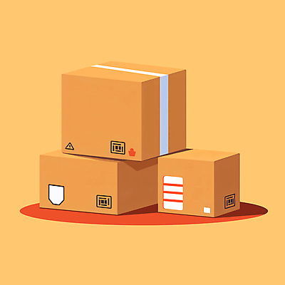 JPG 일러스트 사람없음 갈색 쌓기 화물 운송업 종이상자 배송 택배 택배상자 국내일러스트 AI일러스트 AI콘텐츠 산업 컬러 모션 상자 파일형식