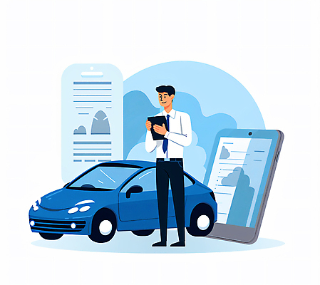 JPG 전신 남자 일러스트 자동차 한명 서기 들기 성인 금융 파란색 태블릿 비즈니스맨 보험설계사 자동차보험 성인남자한명만 국내일러스트 AI일러스트 AI콘텐츠 직업 1 육상교통 컬러 비즈니스 모션 사람 경제 전자제품 스마트기기 직장인 보험 남자한명만 성인남자만 파일형식