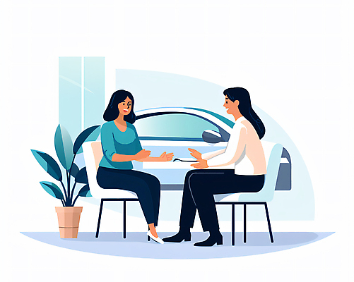 JPG 전신 여자 화분 의자 일러스트 자동차 말하기 대화 앉기 성인 두명 금융 마주보기 비즈니스우먼 상담 청록색 보험설계사 상담실 자동차보험 성인여자만 국내일러스트 AI일러스트 AI콘텐츠 직업 육상교통 컬러 가구 비즈니스 모션 사람 경제 직장인 보험 여자만 성인만 파일형식