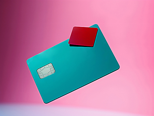 JPG 편집이미지 사람없음 금융 카드 신용카드 디지털합성 청록색 마그네틱 목업 편집실사 AI컴퓨터그래픽 AI콘텐츠 컬러 경제 CG 파일형식