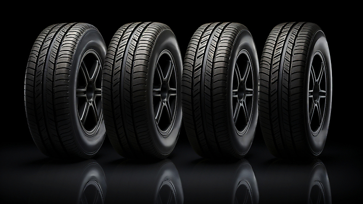 JPG 편집이미지 사람없음 검은색 여러개 바퀴 디지털합성 타이어 편집실사 AI포토 AI콘텐츠 컬러 다수 CG 파일형식