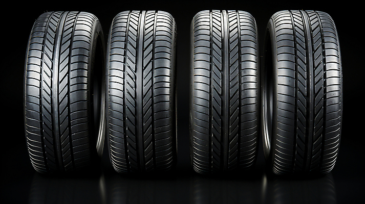 JPG 편집이미지 사람없음 검은색 바퀴 디지털합성 타이어 일렬 편집실사 AI포토 AI콘텐츠 컬러 CG 파일형식