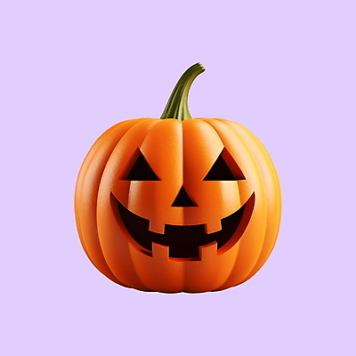 PSD 아이콘 호박 사람없음 3D아이콘 3D 주황색 디지털합성 잭오랜턴 컬러 채소 할로윈 파일형식