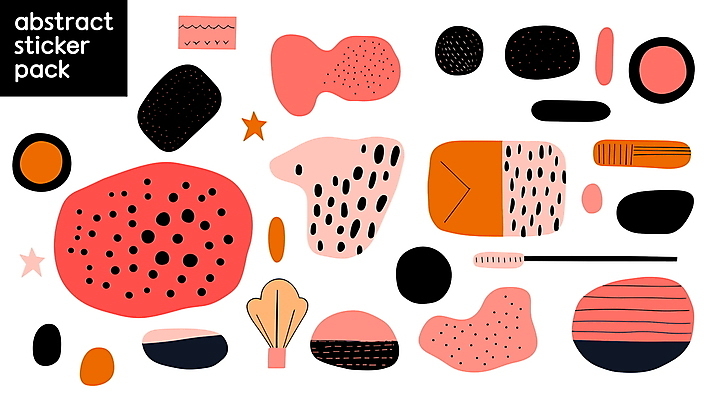 모양 디자인 선 분홍색 스티커 일러스트 추상 사람없음 그래픽 세트 다이어리 면 점 엘리먼트 다꾸 국내일러스트 AI파일 컬러 무늬 사무용품 신조어 약어 파일형식 벡터