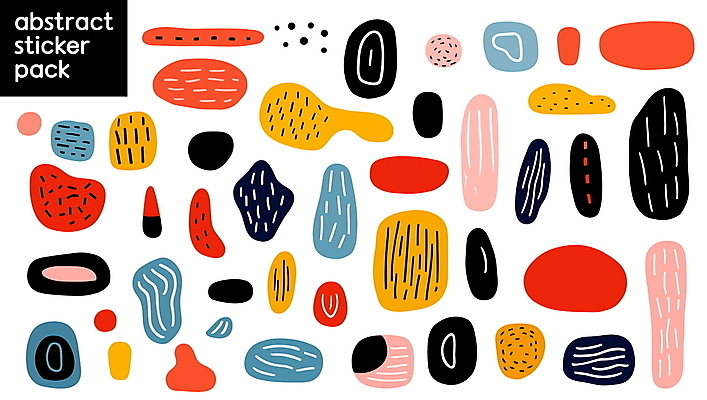 모양 디자인 선 스티커 일러스트 추상 사람없음 그래픽 세트 컬러풀 다이어리 면 점 엘리먼트 다꾸 국내일러스트 AI파일 컬러 무늬 사무용품 신조어 약어 파일형식 벡터