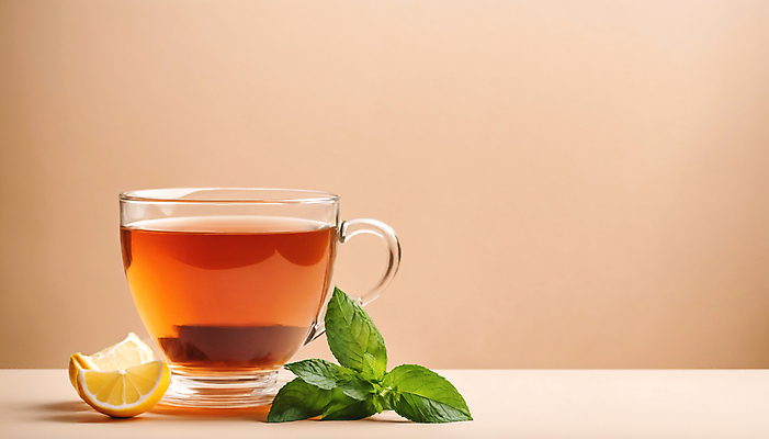 JPG 편집이미지 사람없음 차 찻잔 레몬 허브 허브차 카피스페이스 편집실사 AI포토 AI콘텐츠 식물 음료 과일 잔 차_음료 공백 CG 파일형식