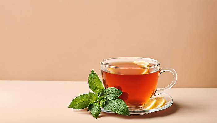 JPG 편집이미지 사람없음 차 찻잔 레몬 허브 허브차 편집실사 AI포토 AI콘텐츠 식물 음료 과일 잔 차_음료 CG 파일형식