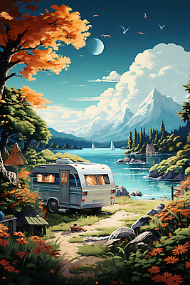 JPG 나무 구름 편집이미지 꽃 호수 의자 조류 밤하늘 산 풍경 사람없음 캠핑 달 바위 파라솔 캠핑장 디지털합성 선박 편집실사 자연요소 식물 동물 가구 수상교통 하늘 레저 돌_바위 야간 CG 파일형식