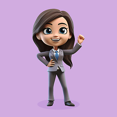 전신 PSD 편집이미지 여자 인물캐릭터 허리손 응원 직업캐릭터 한명 서기 미소 정장 성인 손들기 파이팅 주먹 비즈니스우먼 연보라색 성인여자한명만 이미지편집 직업 캐릭터 1 옷 포즈 비즈니스 모션 표정 사람 보라색 직장인 여자한명만 성인여자만 파일형식