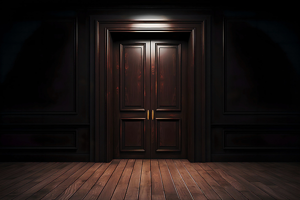 JPG 편집이미지 프레임 사람없음 나뭇결 갈색 문 어둠 빈티지 디지털합성 나무바닥 편집소스 편집실사 AI포토 AI콘텐츠 컬러 컨셉 바닥 CG 파일형식