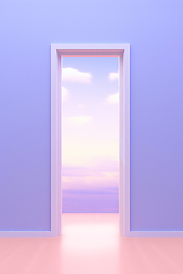 JPG 구름 편집이미지 프레임 풍경 사람없음 문 보라색 디지털합성 편집소스 편집실사 AI포토 AI콘텐츠 자연요소 컬러 CG 파일형식