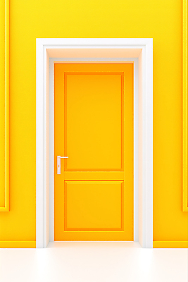 JPG 편집이미지 프레임 사람없음 노란색 문 디지털합성 편집소스 편집실사 AI포토 AI콘텐츠 컬러 CG 파일형식