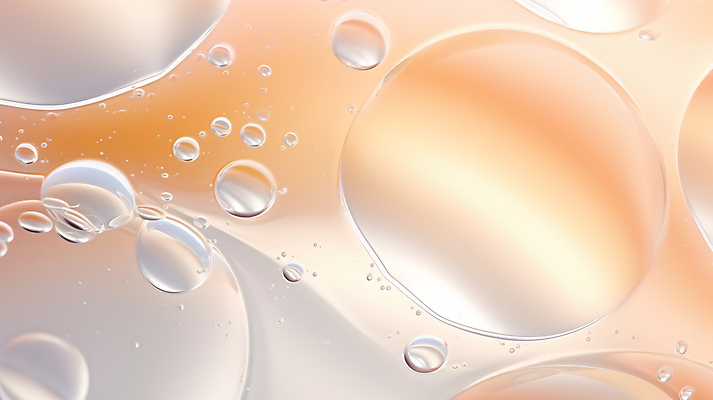 JPG 편집이미지 사람없음 주황색 물방울 물거품 편집실사 AI포토 AI콘텐츠 컬러 거품 CG 파일형식