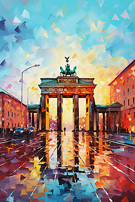 JPG 전신 여자 남자 여행 가로등 일러스트 자동차 붓터치 거리 독일 풍경 여러명 성인 건물 일몰 광장 개선문 브란덴부르크 브란덴부르크문 유화 성인만 국내일러스트 AI일러스트 AI콘텐츠 건축물 공공시설 유럽 육상교통 다수 미술 사람 노을 파일형식