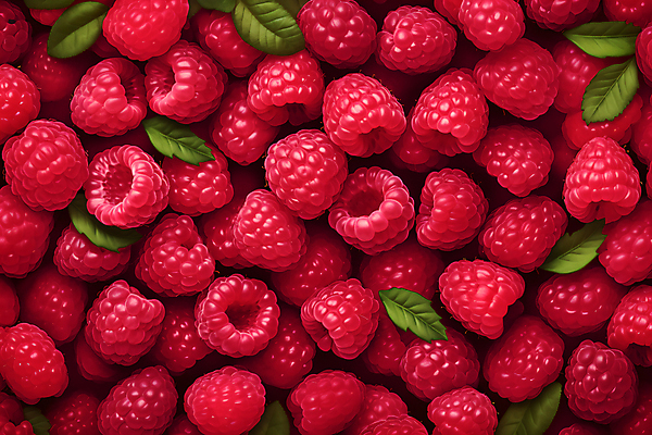 JPG 편집이미지 잎 과일 사람없음 빨간색 가득함 산딸기 편집실사 AI포토 AI콘텐츠 식물 컬러 CG 파일형식