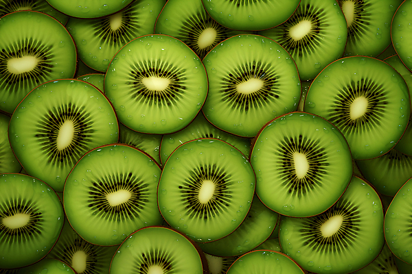 JPG 편집이미지 과일 단면 키위 사람없음 초록색 가득함 편집실사 AI포토 AI콘텐츠 컬러 CG 파일형식