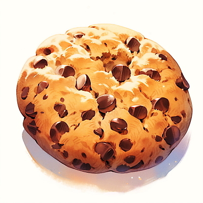 JPG 일러스트 디저트 수채화 사람없음 갈색 쿠키 초코칩쿠키 국내일러스트 AI일러스트 AI콘텐츠 음식 컬러 초코칩 초코쿠키 파일형식