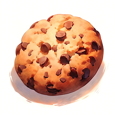 JPG 일러스트 디저트 수채화 사람없음 갈색 쿠키 초코칩쿠키 국내일러스트 AI일러스트 AI콘텐츠 음식 컬러 초코칩 초코쿠키 파일형식