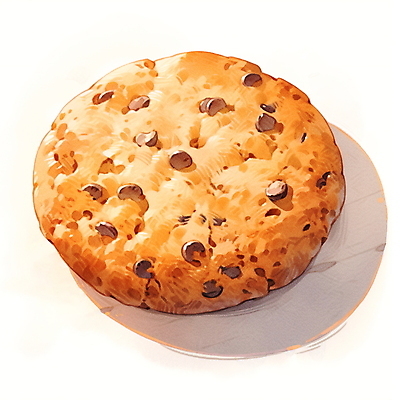 JPG 일러스트 디저트 수채화 사람없음 갈색 쿠키 초코칩쿠키 국내일러스트 AI일러스트 AI콘텐츠 음식 컬러 초코칩 초코쿠키 파일형식