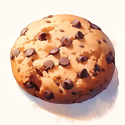 JPG 일러스트 디저트 수채화 사람없음 갈색 쿠키 초코칩쿠키 국내일러스트 AI일러스트 AI콘텐츠 음식 컬러 초코칩 초코쿠키 파일형식