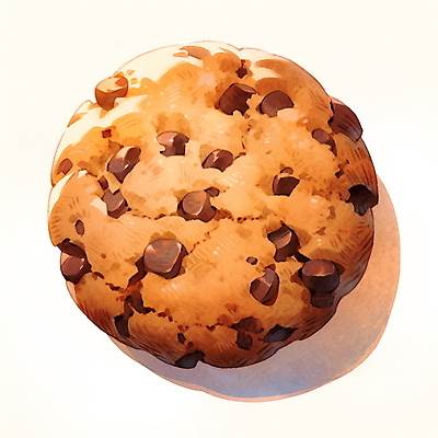 JPG 일러스트 디저트 수채화 사람없음 갈색 쿠키 초코칩쿠키 국내일러스트 AI일러스트 AI콘텐츠 음식 컬러 초코칩 초코쿠키 파일형식