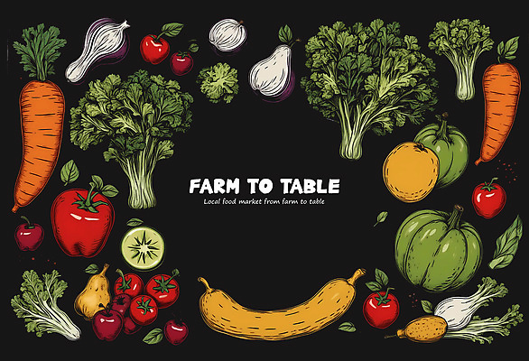 PSD 토마토 채소 과일 일러스트 식재료 호박 양파 프레임 바나나 키위 사람없음 당근 원형 서양배 국내일러스트 도형 뿌리채소 배_과일 파일형식