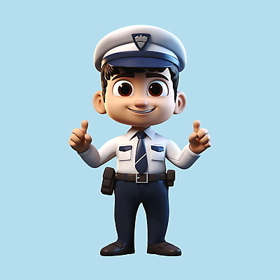 전신 PSD 편집이미지 남자 3D캐릭터 한명 서기 미소 청년 성인 3D 가리킴 경찰 경찰복 성인남자한명만 편집3D 직업 캐릭터 1 유니폼 모션 표정 사람 손짓 디지털합성 남자한명만 성인남자만 파일형식