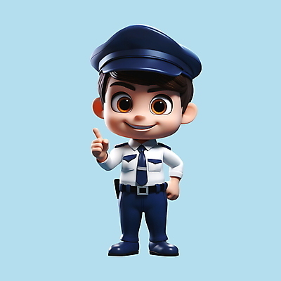 전신 PSD 편집이미지 남자 3D캐릭터 한명 서기 미소 청년 성인 3D 가리킴 경찰 경찰복 성인남자한명만 편집3D 직업 캐릭터 1 유니폼 모션 표정 사람 손짓 디지털합성 남자한명만 성인남자만 파일형식