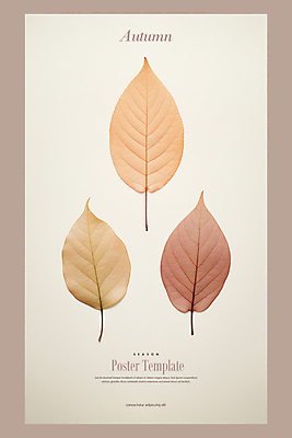 PSD 편집이미지 포스터 단풍 낙엽 나뭇잎 사람없음 가을 디지털합성 감성 편집소스 미니멀 이미지편집 계절 컨셉 잎 파일형식