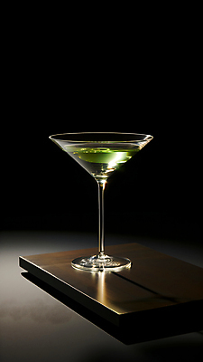 JPG 편집이미지 술잔 한잔 주류 사람없음 연두색 칵테일 마티니 편집실사 AI포토 AI콘텐츠 1 음료 잔 초록색 CG 파일형식