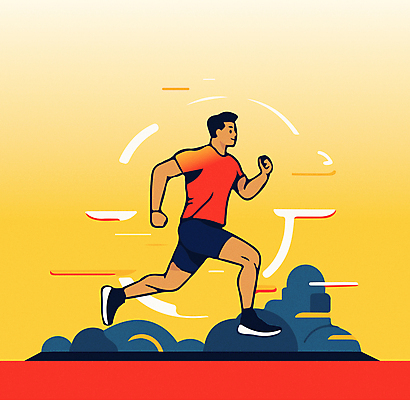 전신 라이프스타일 남자 운동화 일러스트 한명 성인 운동복 달리기 조깅 노란색 헬스 성인남자한명만 국내일러스트 AI파일 1 옷 컬러 신발 모션 사람 생활 운동 남자한명만 성인남자만 파일형식 벡터