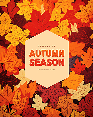 PSD 템플릿 단풍 낙엽 나뭇잎 프레임 사람없음 빨간색 가을 디지털합성 편집소스 이미지템플릿 계절 컬러 잎 파일형식