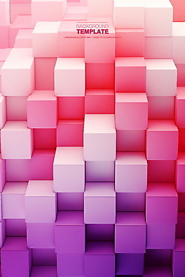 PSD 편집이미지 배너 분홍색 추상 사람없음 보라색 큐브 입체 이미지편집 컬러 무늬 파일형식