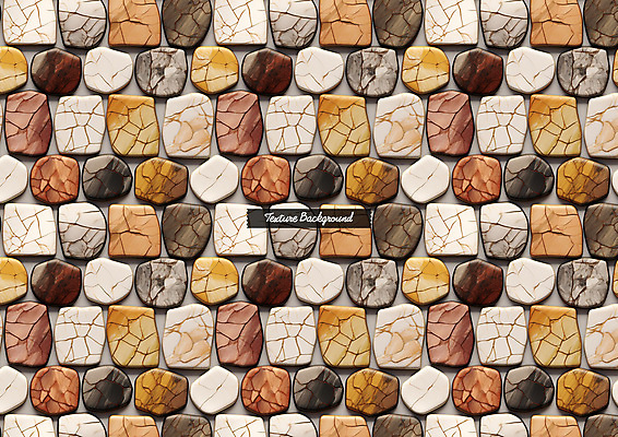 PSD 편집이미지 패턴 사람없음 갈색 3D 돌_바위 디지털합성 질감 이미지편집 편집3D 컬러 무늬 파일형식