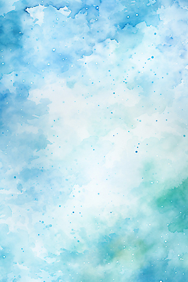 JPG 포스터 일러스트 수채화 사람없음 파란색 번짐 국내일러스트 AI일러스트 AI콘텐츠 컬러 파일형식 효과