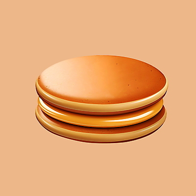 PSD 아이콘 빵 사람없음 3D아이콘 3D 디지털합성 도라야키 음식 파일형식