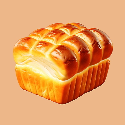 PSD 아이콘 사람없음 3D아이콘 3D 식빵 디지털합성 빵 파일형식