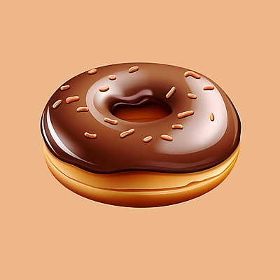 PSD 아이콘 사람없음 3D아이콘 3D 도넛 디지털합성 디저트 파일형식