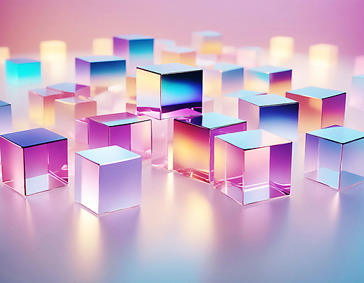 JPG 편집이미지 사람없음 컬러풀 쌓기 사각형 가득함 큐브 디지털합성 정사각형 홀로그램 편집실사 AI컴퓨터그래픽 AI콘텐츠 도형 컬러 모션 CG 파일형식