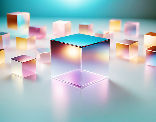 JPG 편집이미지 사람없음 컬러풀 사각형 큼 가득함 큐브 디지털합성 정사각형 홀로그램 편집실사 AI컴퓨터그래픽 AI콘텐츠 도형 컬러 크기 CG 파일형식