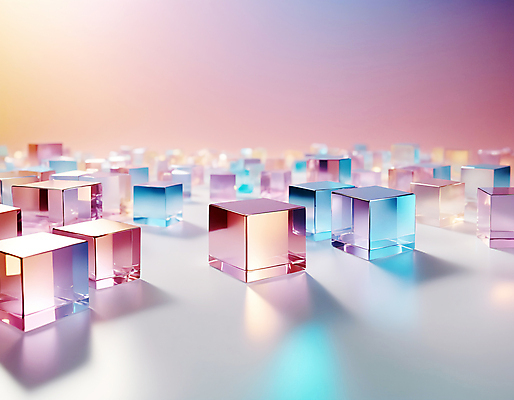 JPG 편집이미지 사람없음 컬러풀 사각형 가득함 큐브 디지털합성 정사각형 홀로그램 카피스페이스 편집실사 AI컴퓨터그래픽 AI콘텐츠 도형 컬러 공백 CG 파일형식