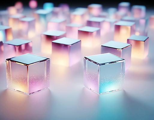 JPG 편집이미지 사람없음 반짝임 컬러풀 사각형 가득함 큐브 디지털합성 정사각형 홀로그램 편집실사 AI컴퓨터그래픽 AI콘텐츠 도형 컬러 모션 CG 파일형식