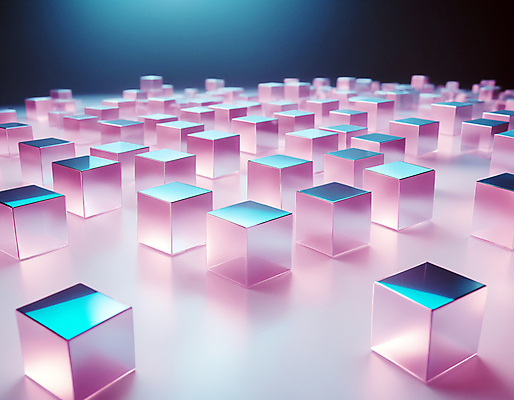 JPG 편집이미지 사람없음 컬러풀 사각형 가득함 큐브 디지털합성 정사각형 홀로그램 편집실사 AI컴퓨터그래픽 AI콘텐츠 도형 컬러 CG 파일형식